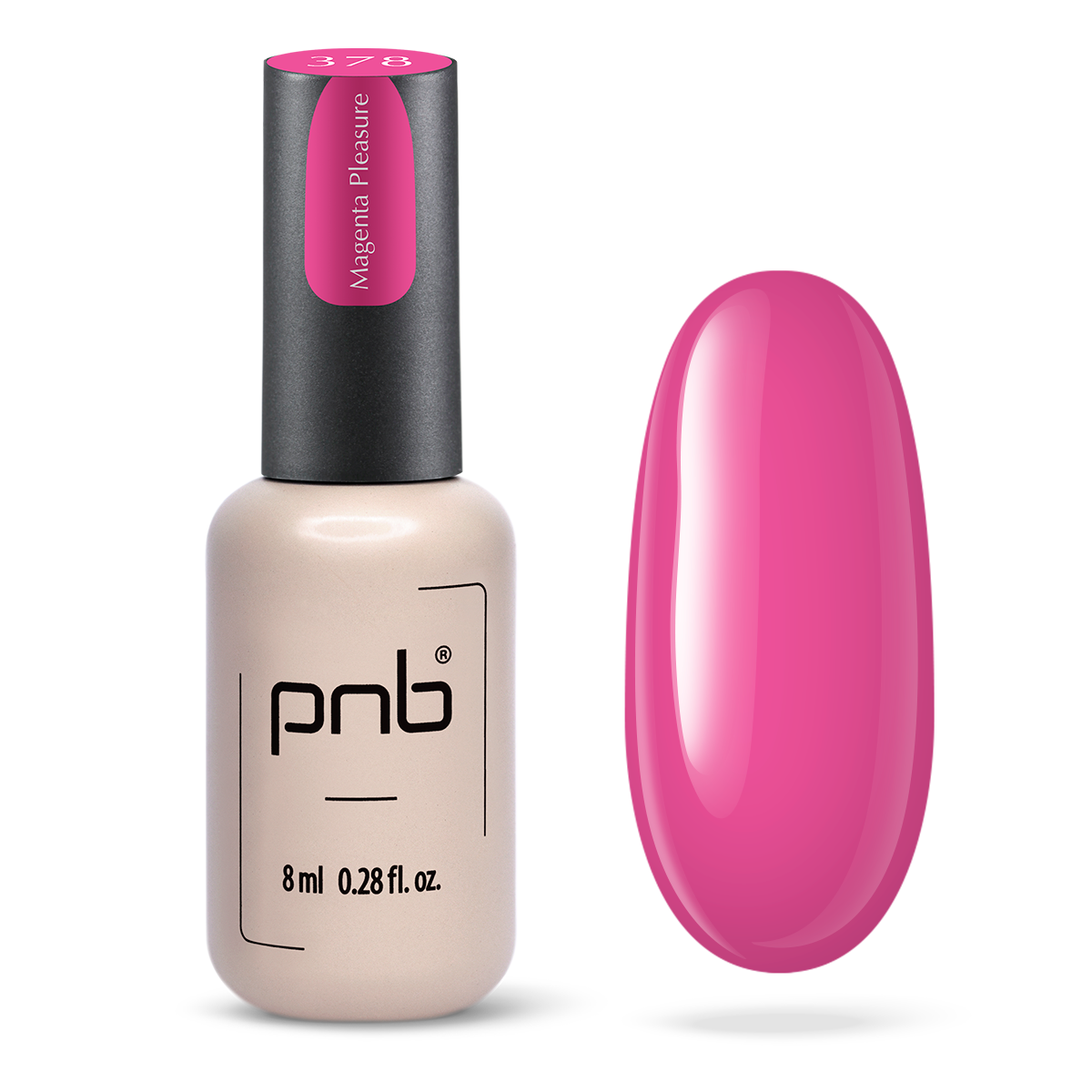 PNB Gel nail polish 378, 8 ml
