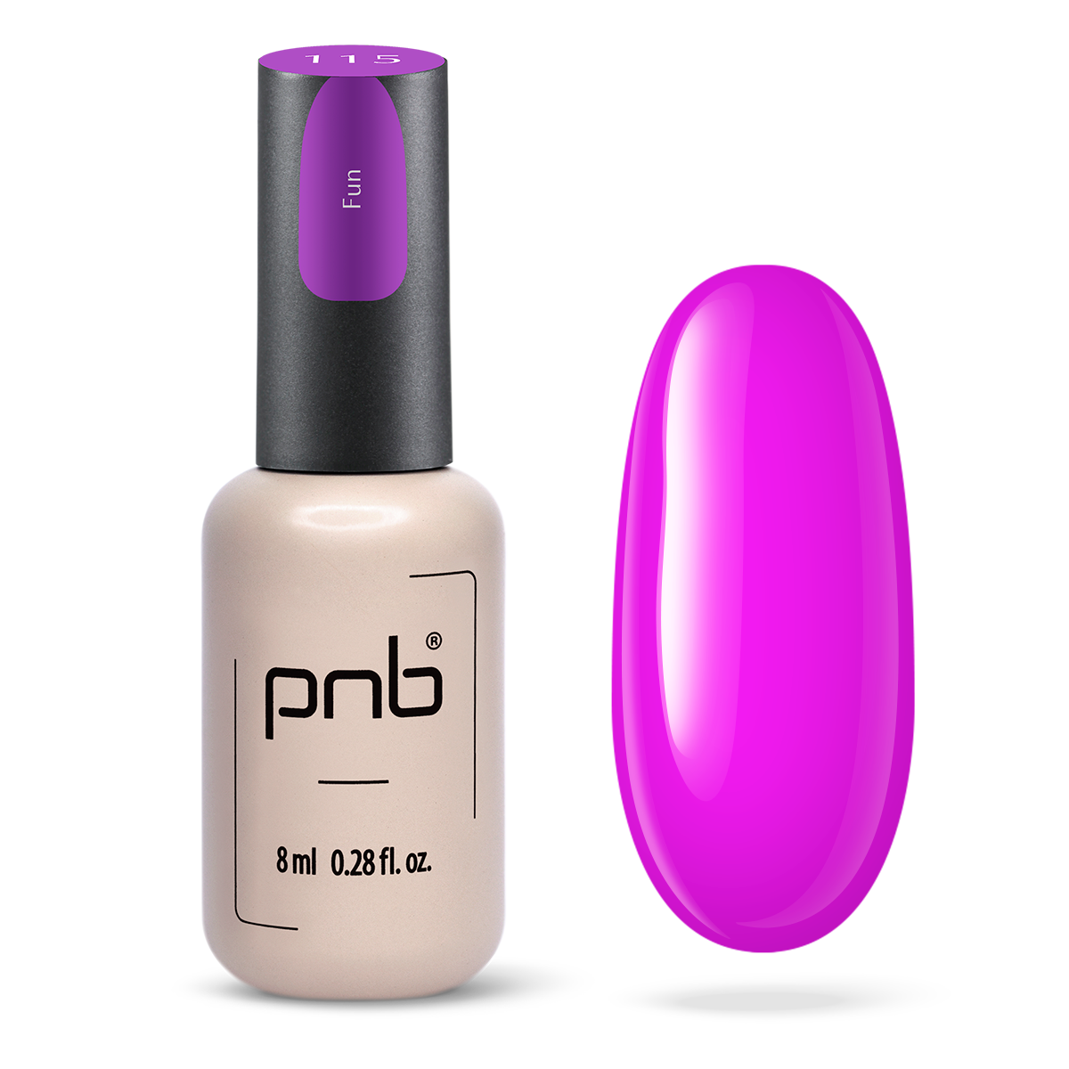 PNB Gel Nail Polish 115, 8 ml