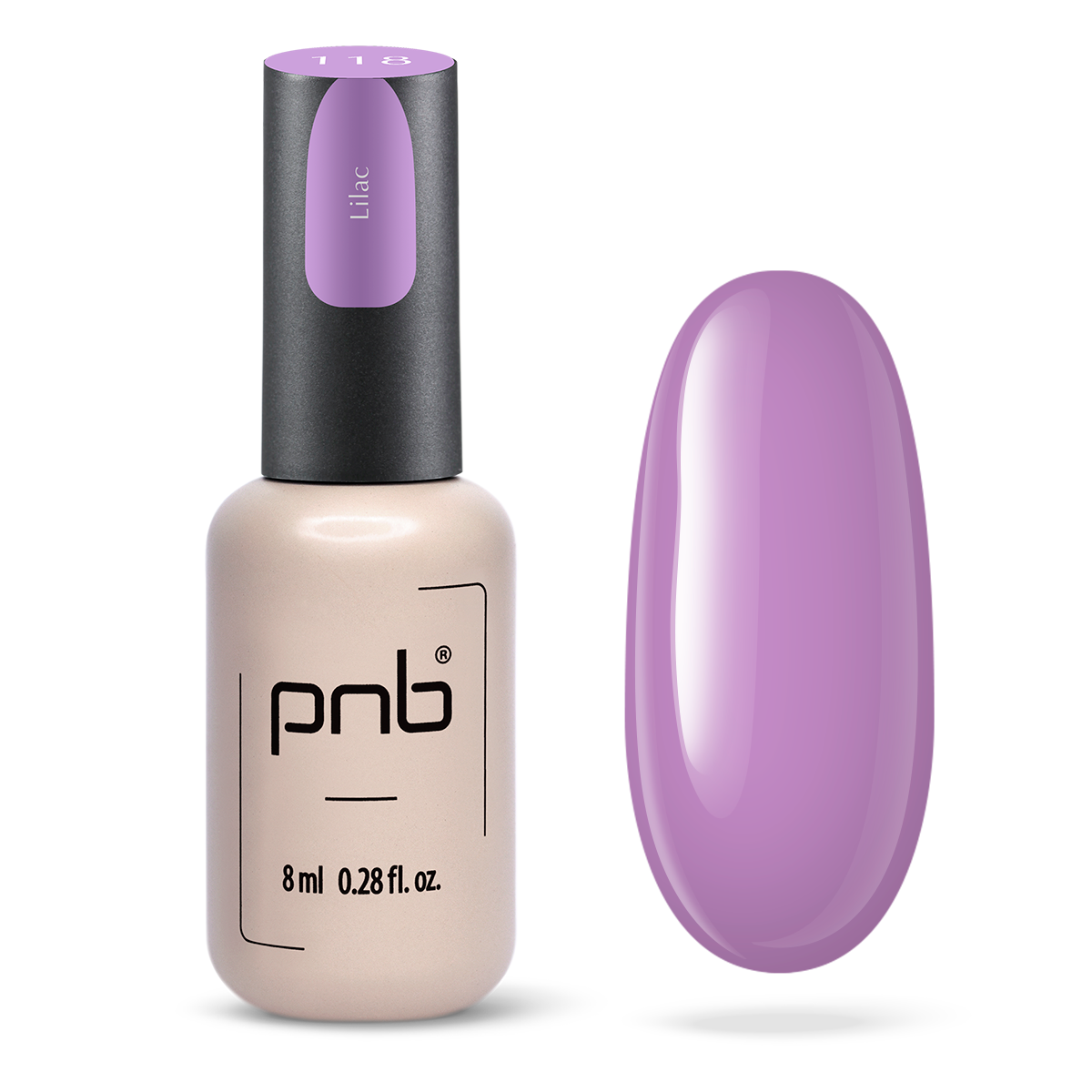 PNB Gel Nail Polish 118, 8 ml