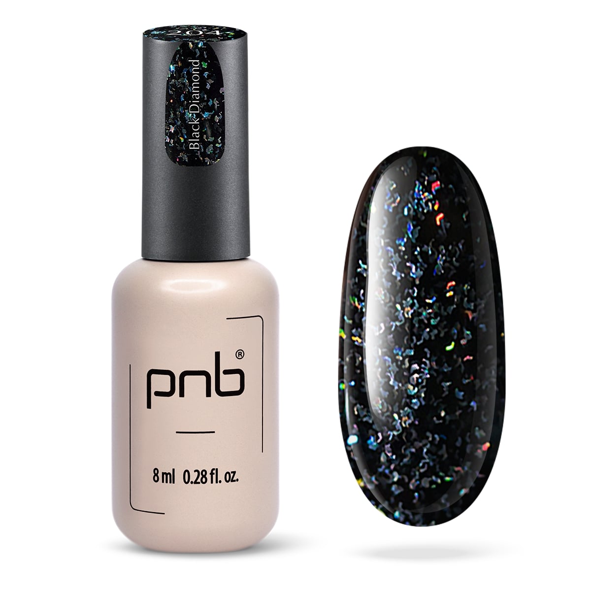 PNB Gel Nail Polish 204, 8 ml