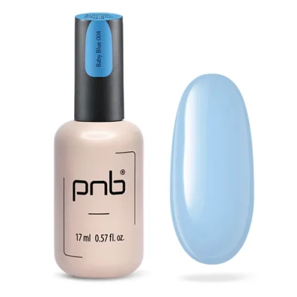 PNB UV/LED Strong Iron Gel, 004 Baby Blue, 8 ml