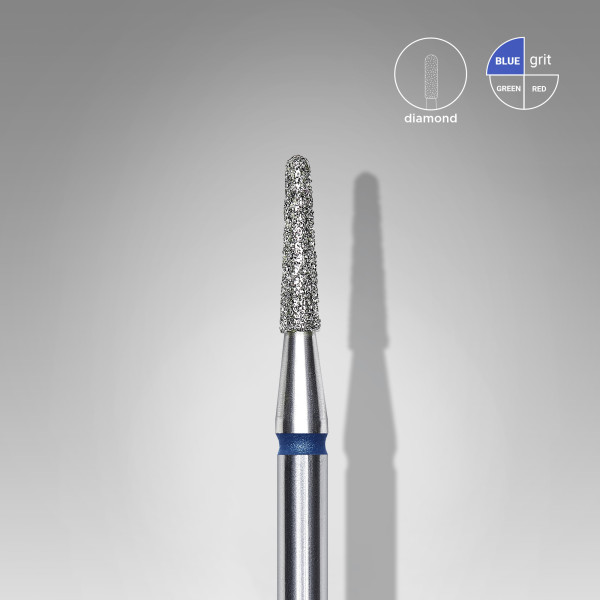 STALEKS PRO EXPERT Gyémánt csiszolófej - kék csonka kúp 1,8 mm / 8 mm