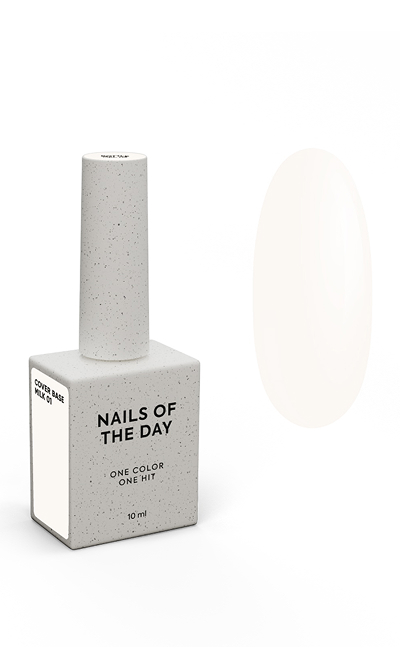 Nails of The Day Cover base NEW Formula milk 01, 10 ml