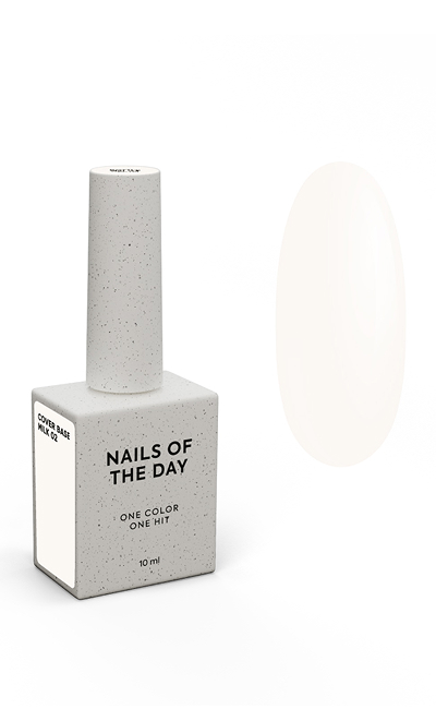Nails of The Day Cover base NEW Formula milk 02, 10 ml
