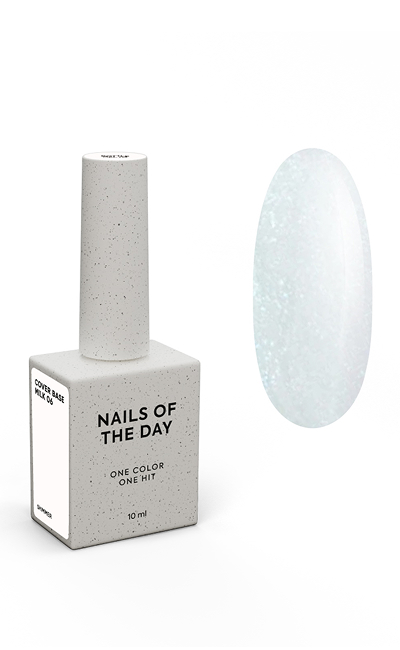 Nails of The Day Cover base NEW Formula milk 06, 10 ml