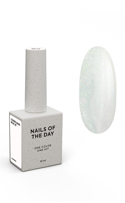 Nails of The Day Cover base NEW Formula milk 07, 10 ml