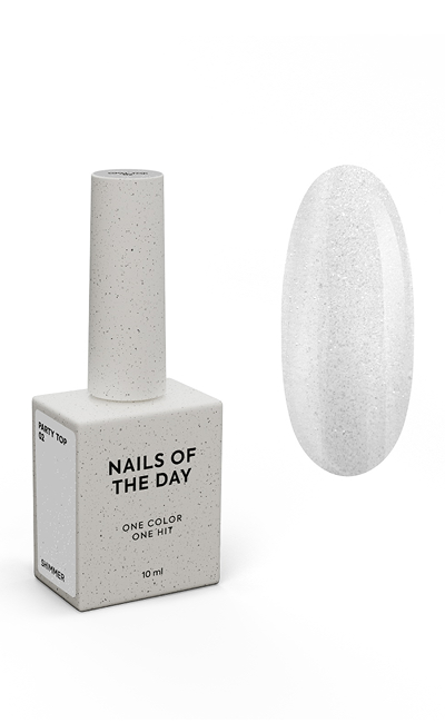 NAILS OF THE DAY Party top 02, 10 ml