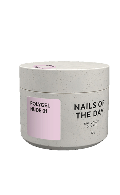 NAILS OF THE DAY Polygel nude 01, 30 g