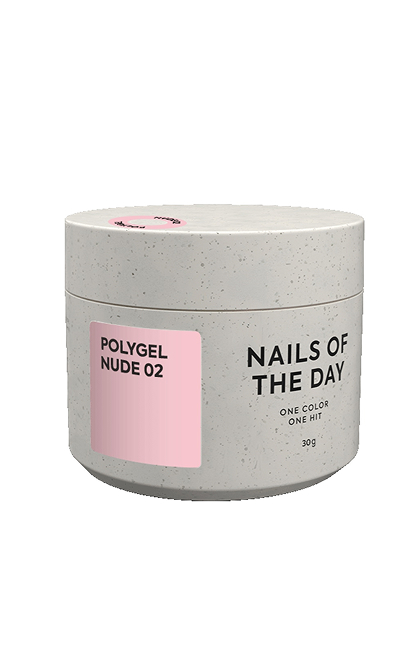 NAILS OF THE DAY Polygel nude 02, 30 g
