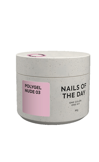 NAILS OF THE DAY Polygel nude 03, 30 g