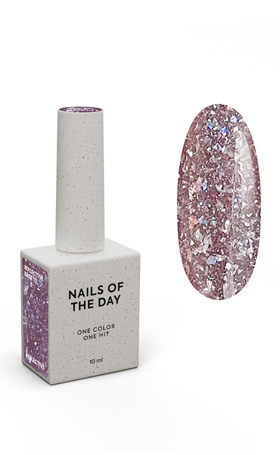 NAILS OF THE NIGHT Reflective base 10, 10 ml