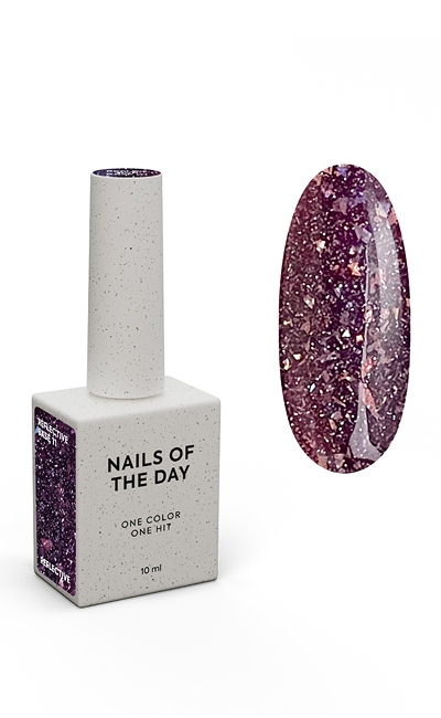 NAILS OF THE NIGHT Reflective base 11, 10 ml