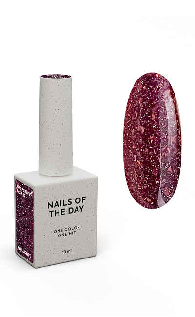 NAILS OF THE NIGHT Reflective base 12, 10 ml