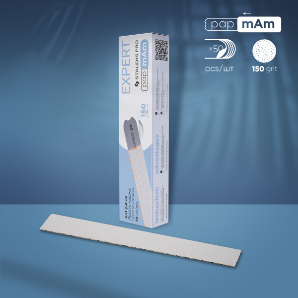 STALEKS PRO fehér cserélhető reszelők -150-es PapmAm EXPERT 22 - 50 db