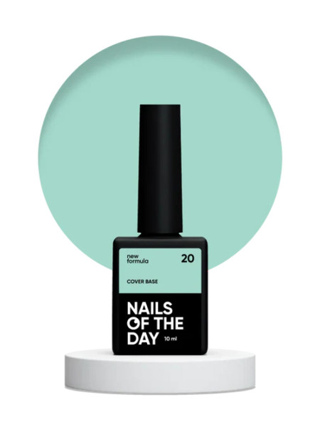 Nails of The Day Cover base NEW Formula 20, 10 ml