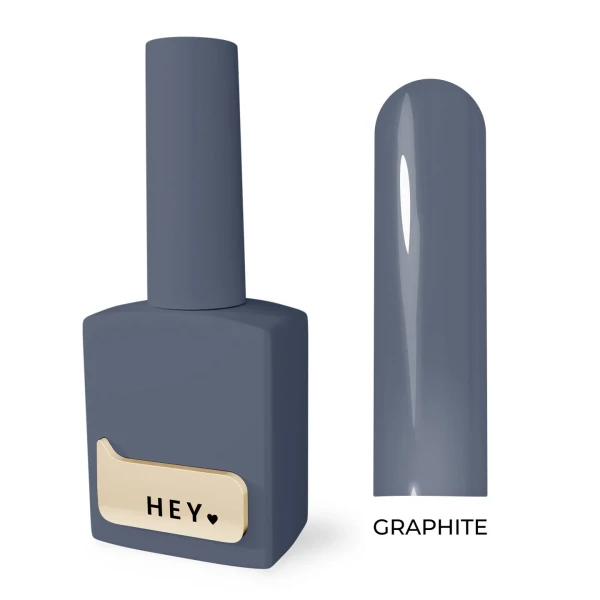 HEYLOVE GEL POLISH – GRAPHITE 15 ML
