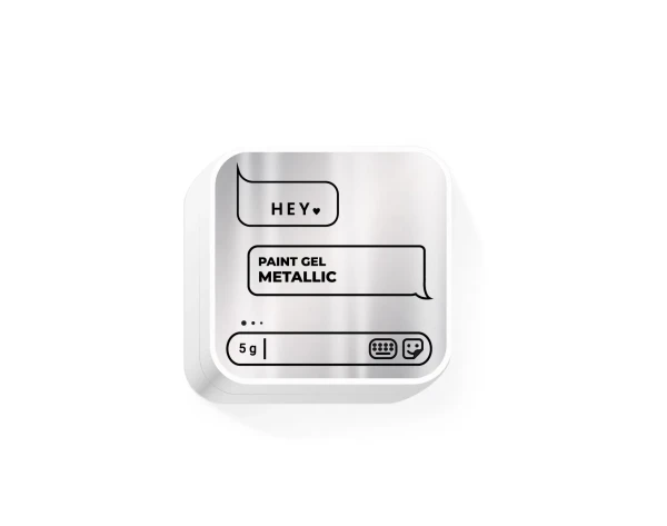 HEYLOVE PAINT GEL - METALLIC 5 G