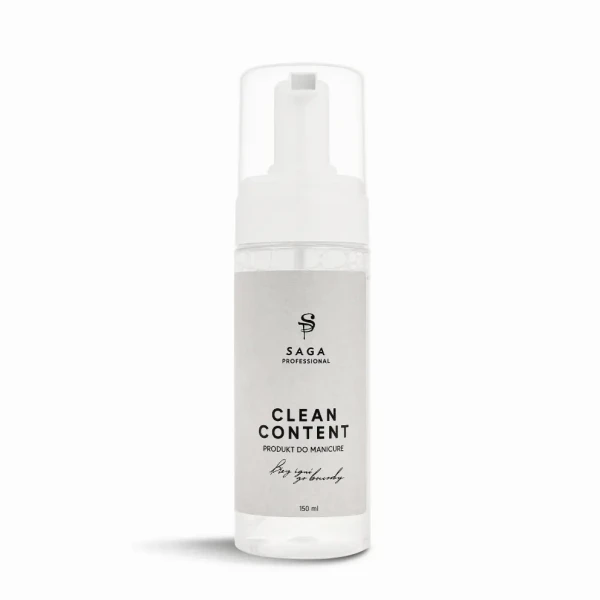 SAGA PROFESSIONAL FOAM CLEAN CONTENT, 150 ML