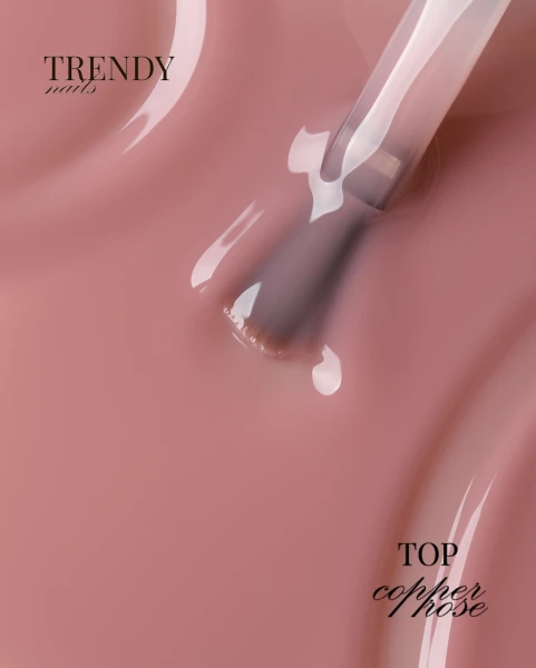 TRENDY NAILS TOP - COPPER ROSE
