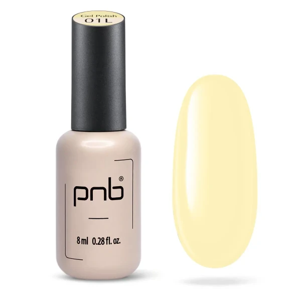PNB Gel nail polish 01L AMARELLO, 8 ml