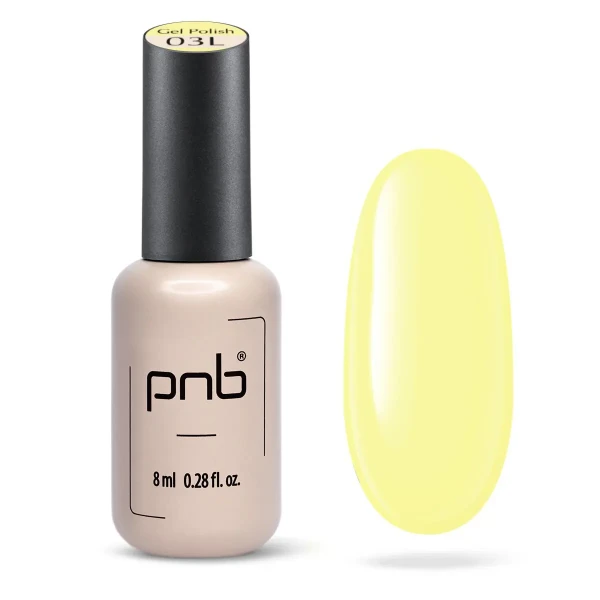 PNB Gel nail polish 03L CITRONE, 8 ml