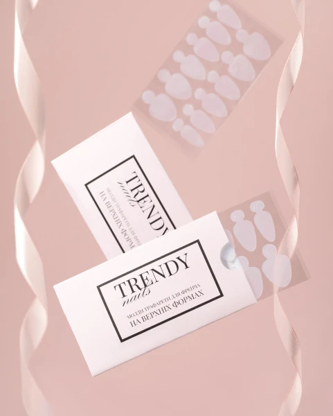 TRENDY NAILS FRANCIA SZILIKON FORMÁK 12 DARABOS