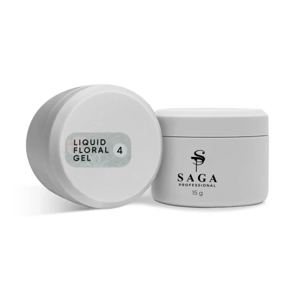 SAGA PROFESSIONAL LIQUID FLORAL GEL 04, 15 G