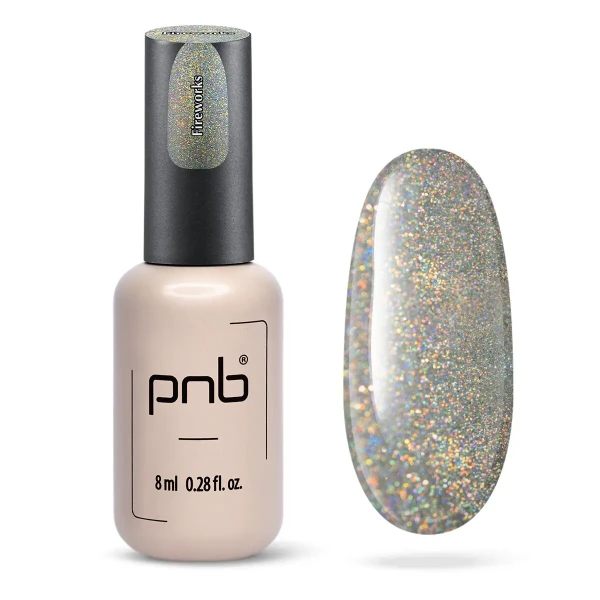 PNB UV/LED Magnetic Gel Nail Polish Fireworks PNB 8 ml