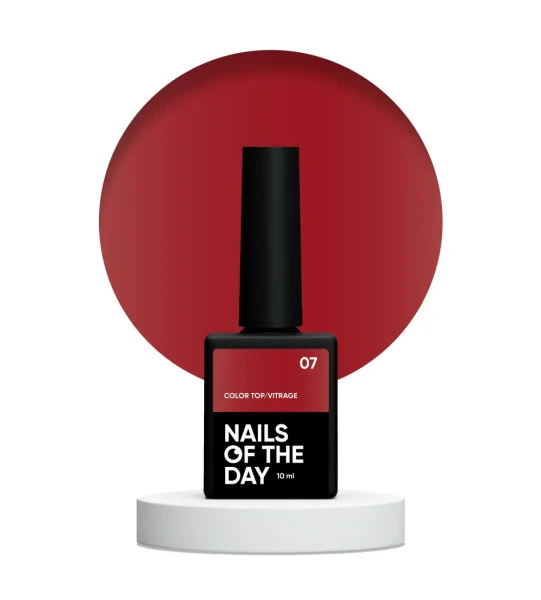 NAILS OF THE DAY Color top Vitrage 07, 10 ml