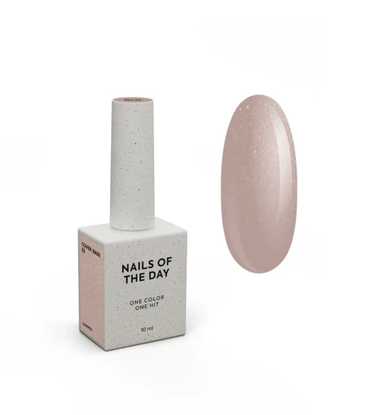 Nails of The Day Cover base NEW Formula 30, 10 ml