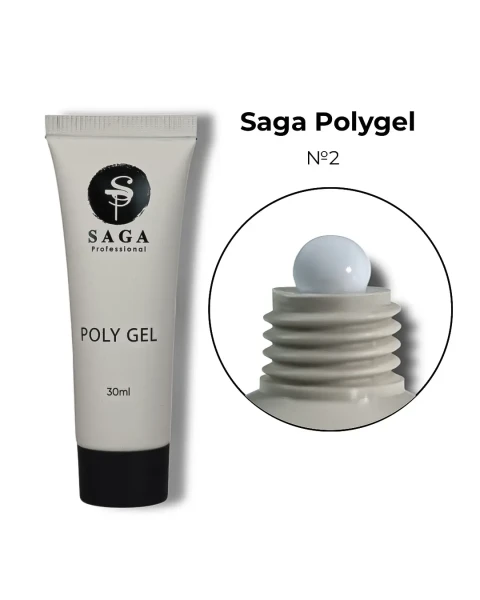SAGA PROFESSIONAL POLYGEL 02, 30 ML