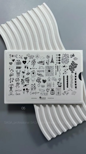 SAGA PROFESSIONAL Stamping palette 05
