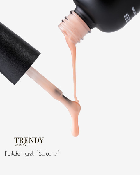 TRENDY NAILS Builder Gel in a bottle Sakura