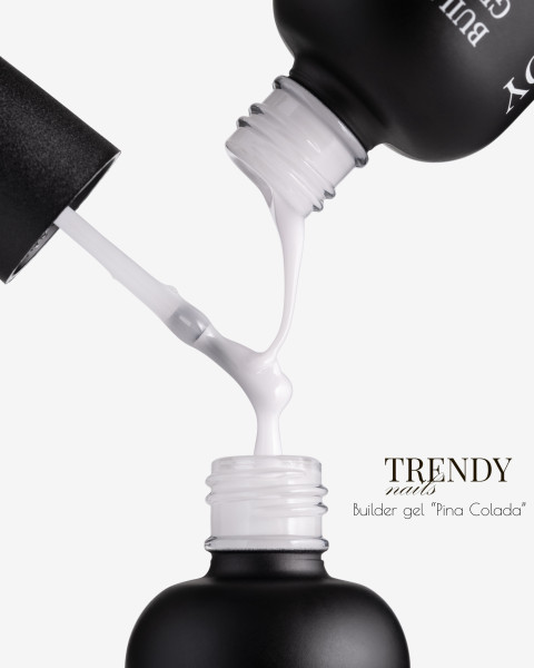 TRENDY NAILS Builder Gel in a bottle Pina Colada