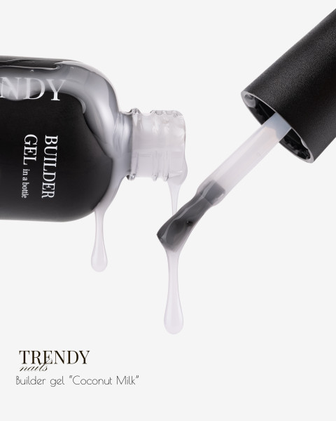 TRENDY NAILS Builder Gel in a bottle Coconut Milk