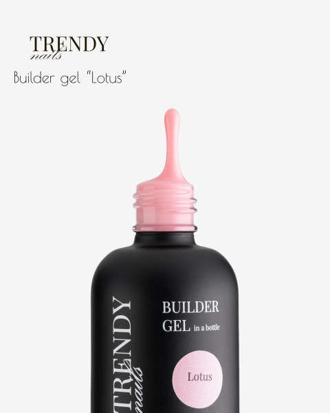 TRENDY NAILS Builder Gel in a bottle Lotus