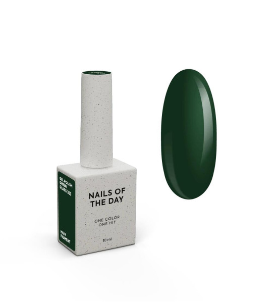 NAILS OF THE DAY Gel polish Green glass-353, 10 ml