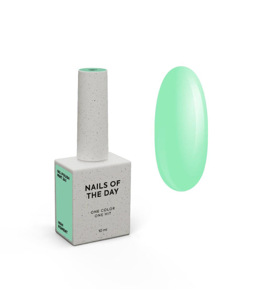 NAILS OF THE DAY Gel polish Mint-241, 10 ml