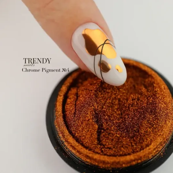 TRENDY NAILS Chrome Pigment №4