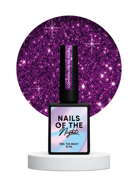 NAILS OF THE NIGHT Cosmopolitan gel polish, 10 ml