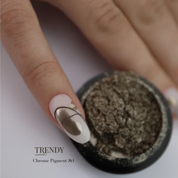 TRENDY NAILS Chrome Pigment №1