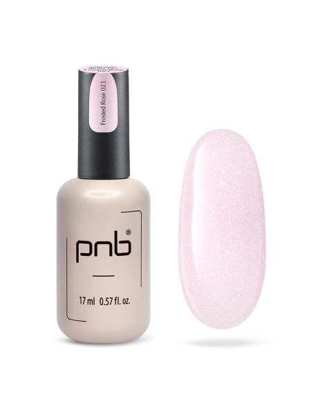 PNB UV/LED Strong Iron Gel, 023 Frosted Rose, 17 ml