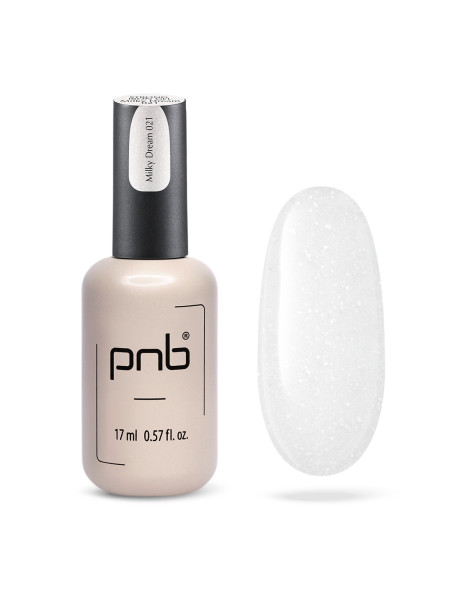 PNB UV/LED Strong Iron Gel, 021 Milky Dream, 17 ml