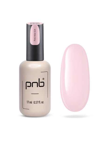 PNB UV/LED Strong Iron Gel, 024 Pink Mist, 17 ml