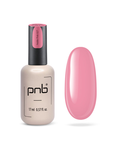 PNB UV/LED Strong Iron Gel, 027 Noble Pink, 17 ml
