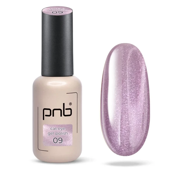 PNB MAGNETIC CAT EYE GEL POLISH 09, mágneses géllakk, 8 ML