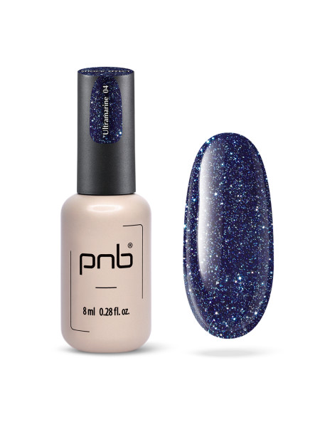 PNB UV/LED GEL POLISH SHOCK EFFECT 04 ULTRAMARINE 8 ML