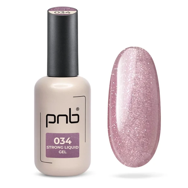 PNB UV/LED Strong Liquid Gel, 034 Silk Whisper 17 ml