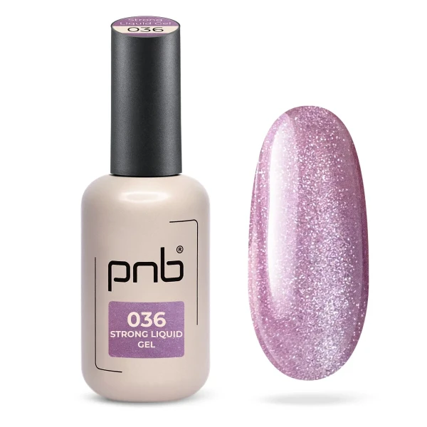 PNB UV/LED Strong Liquid Gel, 036 Moon Orchid 17 ml