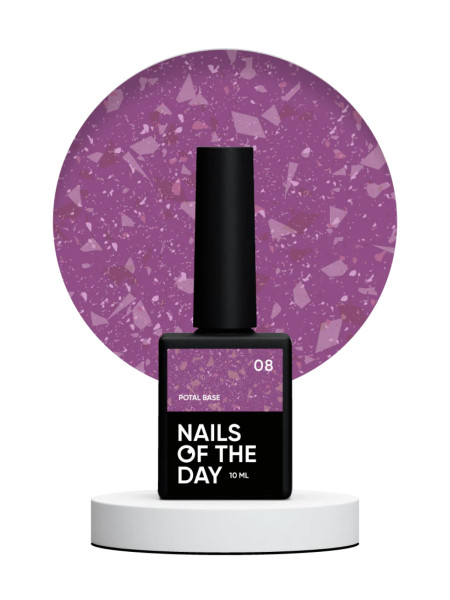 NAILS OF THE DAY Potal base 08, 10 ml